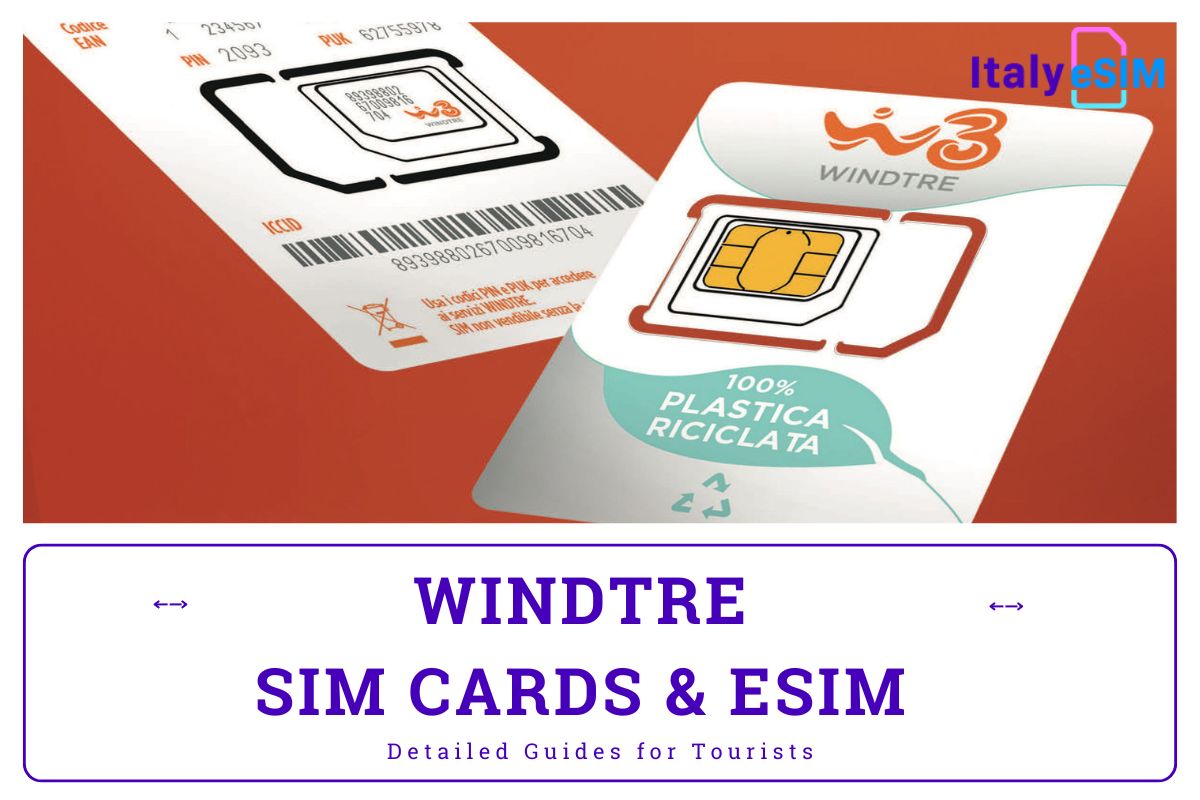 Windtre Sim Cards Esim Detailed Guides For Tourists