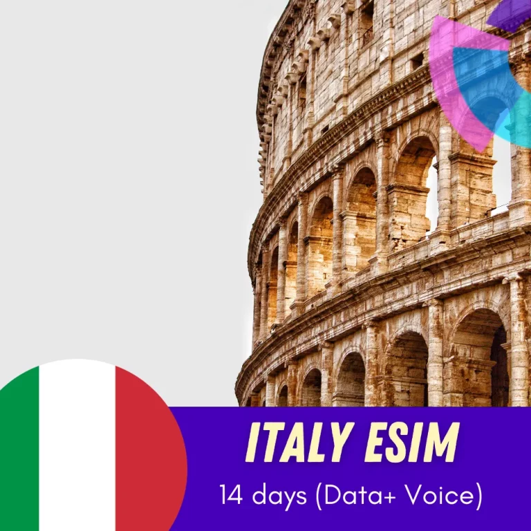 Italy eSIM Data and Voice