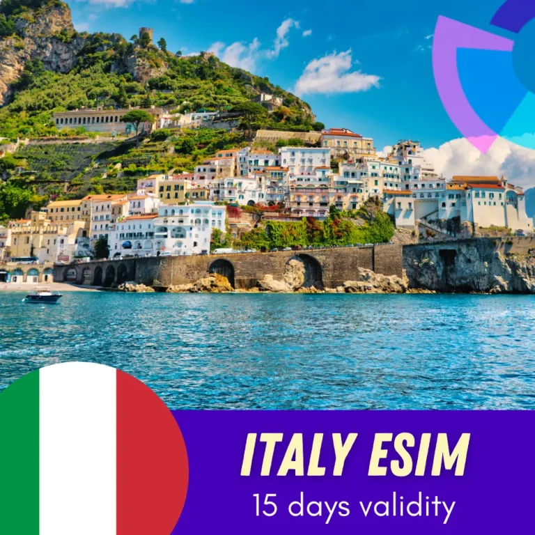 Italy eSIM 15 Days