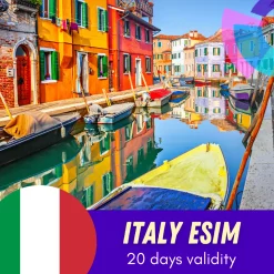 Italy eSIM 20 Days