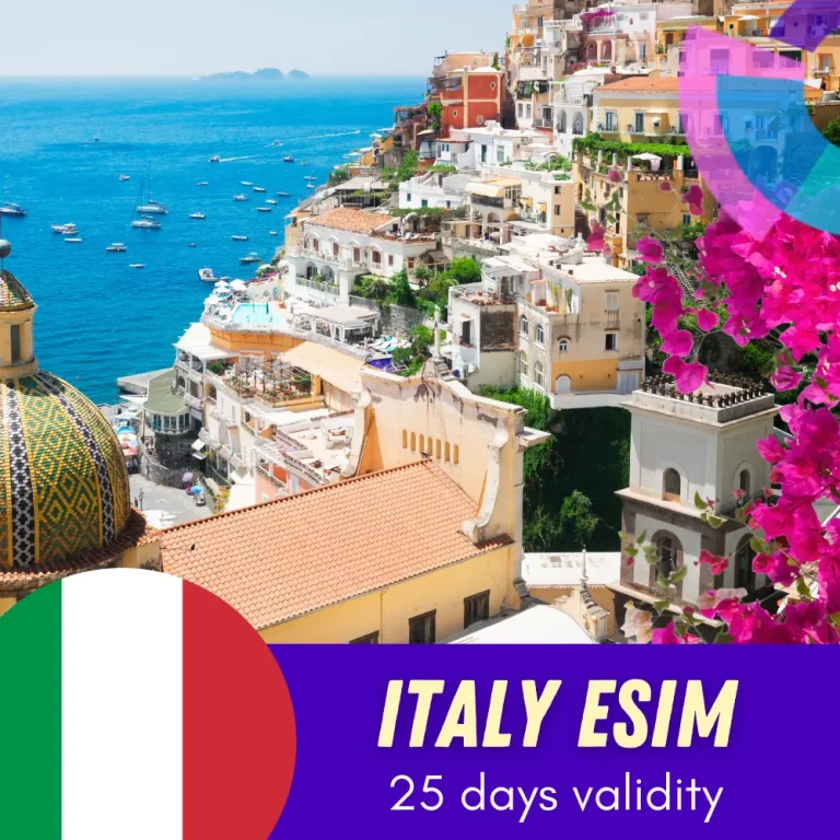 Italy eSIM 25 Days