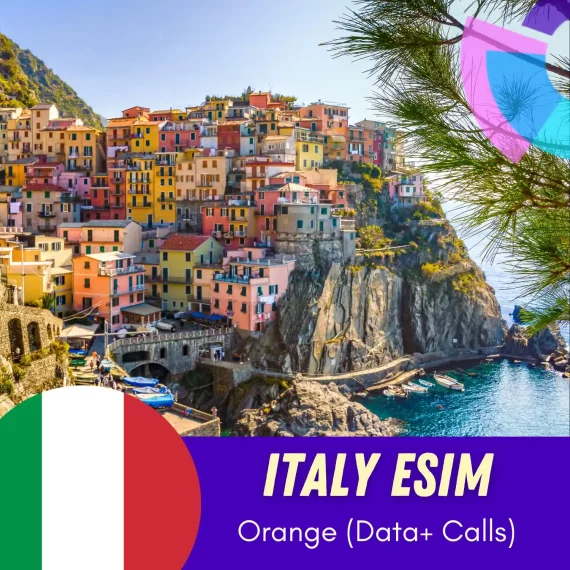 Italy eSIM Orange data and calls