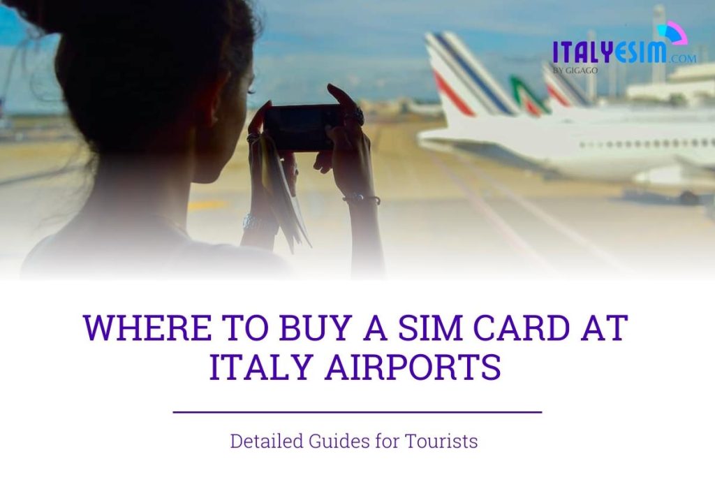 sim card at italy airport