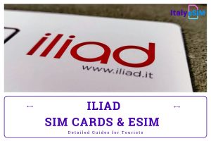 ILIAD SIM CARD AND ESIM